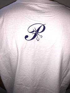 Purple logo back